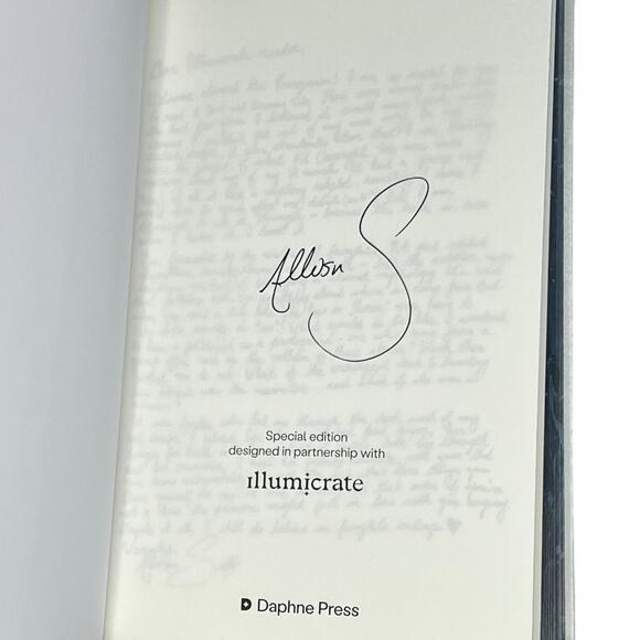 Illumicrate A Dark and Drowning Tide by Allison Saft – 2024 Special Limited Luxe - Picture 5 of 12